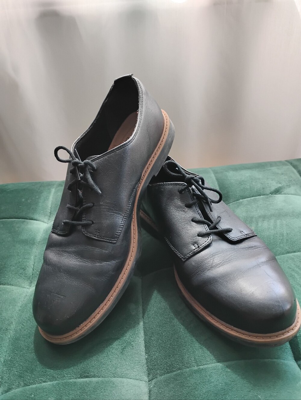 Clarks Black Oxford Loafer EU 40